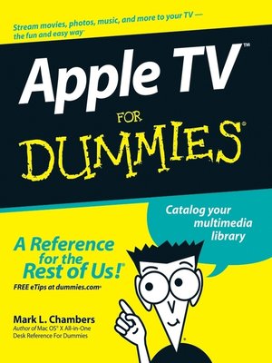 cover image of Apple TV For Dummies